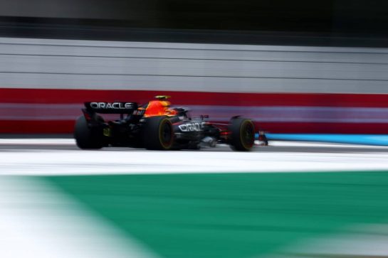Sergio Perez (MEX) Red Bull Racing RB19.
27.10.2023. Formula 1 World Championship, Rd 20, Mexican Grand Prix, Mexico City, Mexico, Practice Day.
 - www.xpbimages.com, EMail: requests@xpbimages.com &copy; Copyright: Coates / XPB Images