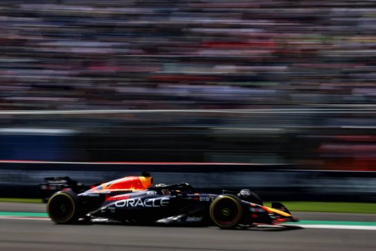 Max Verstappen (NLD) Red Bull Racing RB19.

27.10.2023. Formula 1 World Championship, Rd 20, Mexican Grand Prix, Mexico City, Mexico, Practice Day.
 - www.xpbimages.com, EMail: requests@xpbimages.com &copy; Copyright: Coates / XPB Images