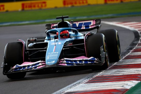 Esteban Ocon (FRA) Alpine F1 Team A523.
27.10.2023. Formula 1 World Championship, Rd 20, Mexican Grand Prix, Mexico City, Mexico, Practice Day.
- www.xpbimages.com, EMail: requests@xpbimages.com &copy; Copyright: Moy / XPB Images