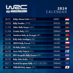 FIA WRC 2024 set for lift-off following calendar reveal