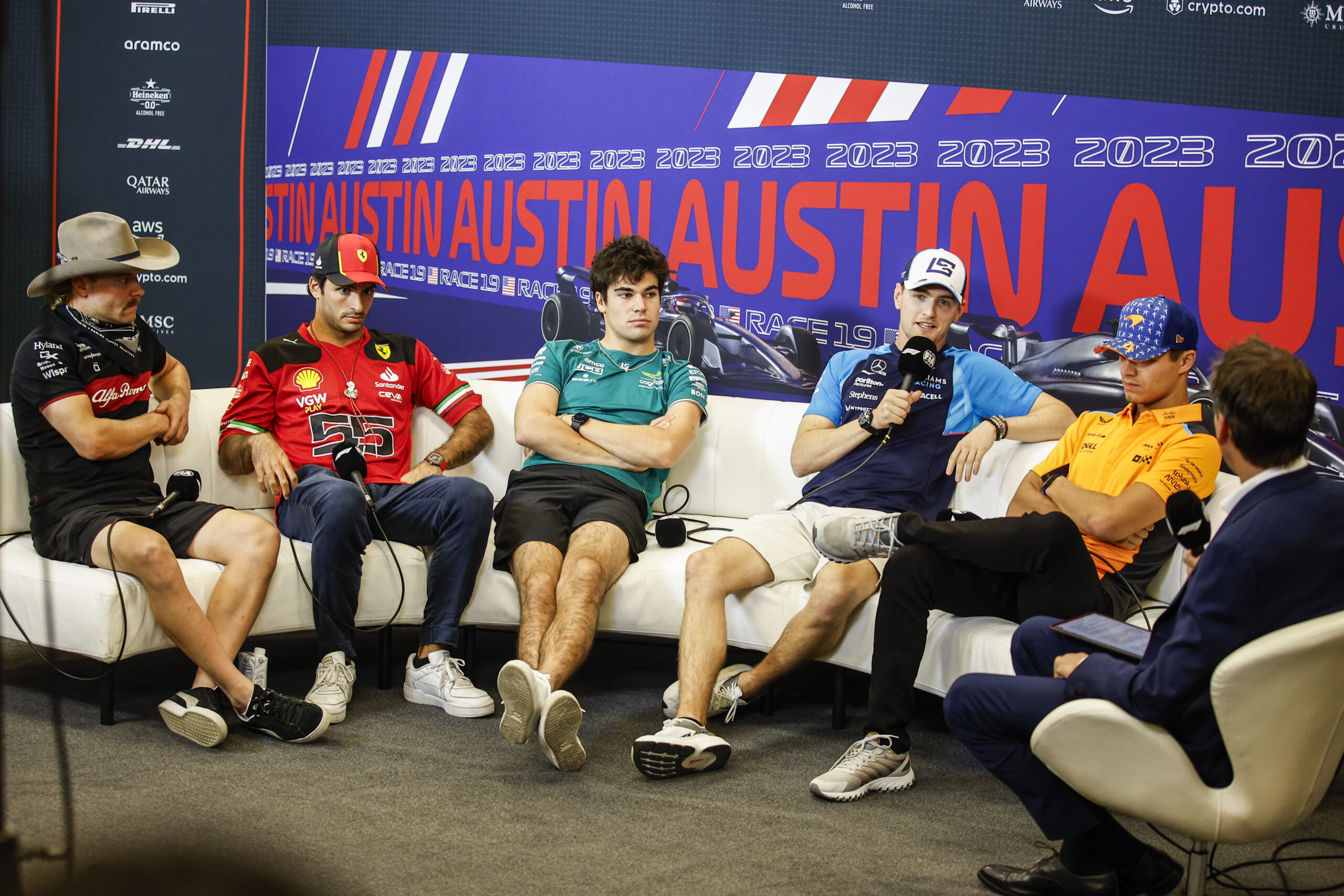 F1 – 2023 UNITED STATES GRAND PRIX – THURSDAY PRESS CONFERENCE TRANSCRIPT