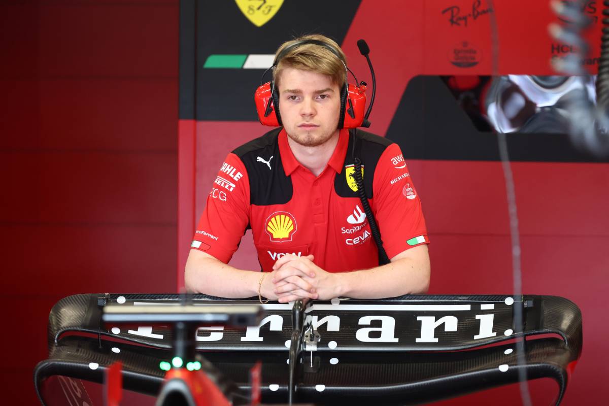 Robert Shwartzman (RUS) / (ISR) Ferrari Reserve Driver. 03.11.2023. Formula 1 World Championship, Rd 21, Brazilian Grand Prix, Sao Paulo, Brazil, Qualifying Day. - www.xpbimages.com, EMail: requests@xpbimages.com © Copyright: Batchelor / XPB Images