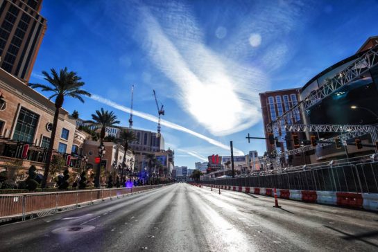 Circuit atmosphere - track detail.
14.11.2023. Formula 1 World Championship, Rd 22, Las Vegas Grand Prix, Las Vegas, Nevada, USA, Preparation Day.
- www.xpbimages.com, EMail: requests@xpbimages.com © Copyright: Bearne / XPB Images