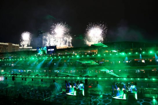 Circuit atmosphere - Opening Ceremony.
15.11.2023. Formula 1 World Championship, Rd 22, Las Vegas Grand Prix, Las Vegas, Nevada, USA, Preparation Day.
- www.xpbimages.com, EMail: requests@xpbimages.com © Copyright: Batchelor / XPB Images