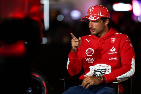 Carlos Sainz Jr (ESP), Scuderia Ferrari
15.11.2023. Formula 1 World Championship, Rd 22, Las Vegas Grand Prix, Las Vegas, Nevada, USA, Preparation Day.
- www.xpbimages.com, EMail: requests@xpbimages.com © Copyright: Charniaux / XPB Images