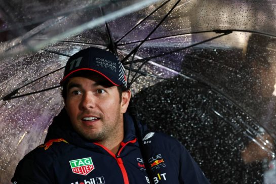 Sergio Perez (MEX) Red Bull Racing.
15.11.2023. Formula 1 World Championship, Rd 22, Las Vegas Grand Prix, Las Vegas, Nevada, USA, Preparation Day.
- www.xpbimages.com, EMail: requests@xpbimages.com © Copyright: Coates / XPB Images