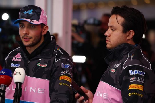 Esteban Ocon (FRA) Alpine F1 Team.
15.11.2023. Formula 1 World Championship, Rd 22, Las Vegas Grand Prix, Las Vegas, Nevada, USA, Preparation Day.
- www.xpbimages.com, EMail: requests@xpbimages.com © Copyright: Coates / XPB Images