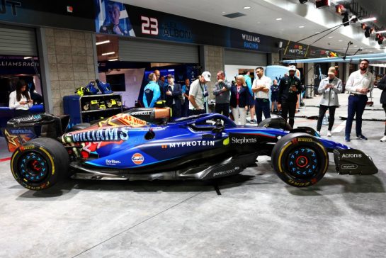 Williams Racing FW45.
16.11.2023. Formula 1 World Championship, Rd 22, Las Vegas Grand Prix, Las Vegas, Nevada, USA, Practice Day.
- www.xpbimages.com, EMail: requests@xpbimages.com © Copyright: Batchelor / XPB Images