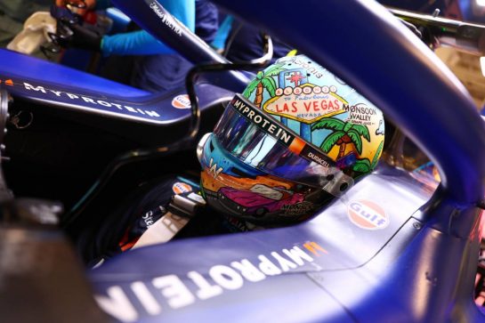 Alexander Albon (THA) Williams Racing FW45.
16.11.2023. Formula 1 World Championship, Rd 22, Las Vegas Grand Prix, Las Vegas, Nevada, USA, Practice Day.
- www.xpbimages.com, EMail: requests@xpbimages.com © Copyright: Batchelor / XPB Images