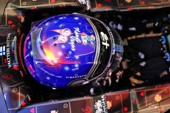 Valtteri Bottas (FIN) Alfa Romeo F1 Team C43.
16.11.2023. Formula 1 World Championship, Rd 22, Las Vegas Grand Prix, Las Vegas, Nevada, USA, Practice Day.
- www.xpbimages.com, EMail: requests@xpbimages.com © Copyright: Staley / XPB Images