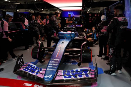 Esteban Ocon (FRA) Alpine F1 Team A523.
16.11.2023. Formula 1 World Championship, Rd 22, Las Vegas Grand Prix, Las Vegas, Nevada, USA, Practice Day.
- www.xpbimages.com, EMail: requests@xpbimages.com © Copyright: Staley / XPB Images