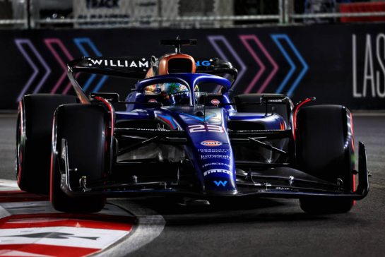 Alexander Albon (THA) Williams Racing FW45.
17.11.2023. Formula 1 World Championship, Rd 22, Las Vegas Grand Prix, Las Vegas, Nevada, USA, Qualifying Day.
- www.xpbimages.com, EMail: requests@xpbimages.com © Copyright: Coates / XPB Images