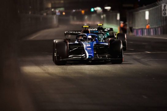 Logan Sargeant (USA) Williams Racing FW45.
17.11.2023. Formula 1 World Championship, Rd 22, Las Vegas Grand Prix, Las Vegas, Nevada, USA, Qualifying Day.
- www.xpbimages.com, EMail: requests@xpbimages.com © Copyright: Bearne / XPB Images
