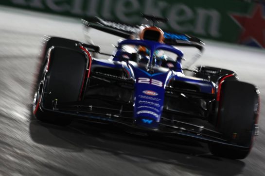 Alexander Albon (THA) Williams Racing FW45.
17.11.2023. Formula 1 World Championship, Rd 22, Las Vegas Grand Prix, Las Vegas, Nevada, USA, Qualifying Day.
- www.xpbimages.com, EMail: requests@xpbimages.com © Copyright: Coates / XPB Images