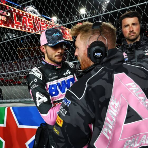 Ocon pulls off impressive comeback to finish Vegas in P4