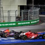 Leclerc misses out on win but ‘enjoyed’ Las Vegas street fight