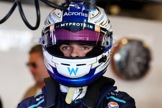 Zak O'Sullivan (GBR) Williams Racing Academy Driver.
28.11.2023. Formula 1 Testing, Yas Marina Circuit, Abu Dhabi, Tuesday.
- www.xpbimages.com, EMail: requests@xpbimages.com © Copyright: Moy / XPB Images