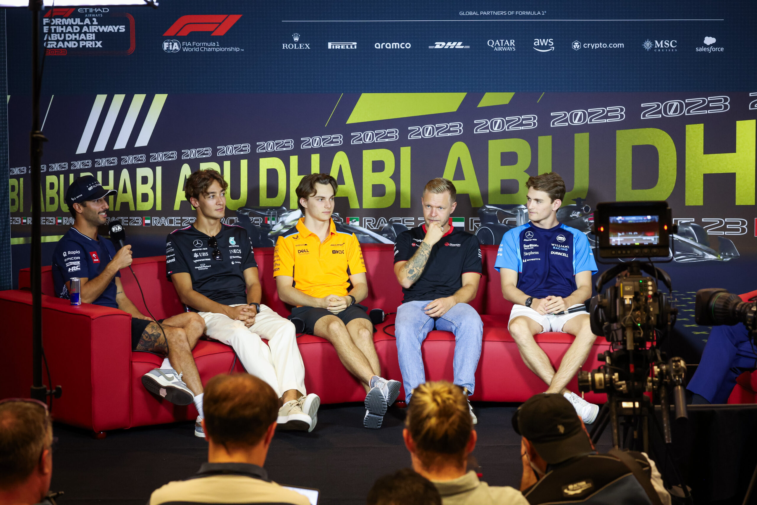 F1 – 2023 ABU DHABI GRAND PRIX – THURSDAY PRESS CONFERENCE TRANSCRIPT