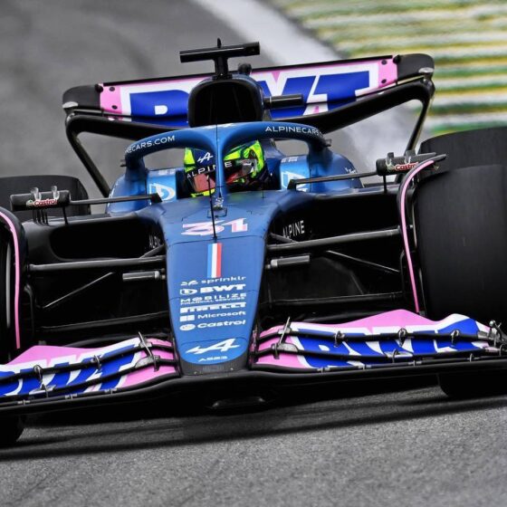 Ocon testing 2024 Alpine in sim since September