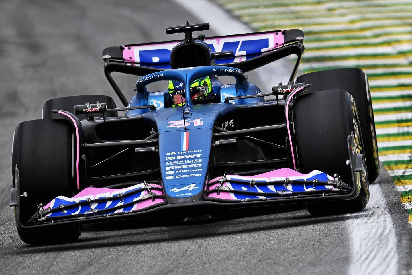 Ocon testing 2024 Alpine in sim since September