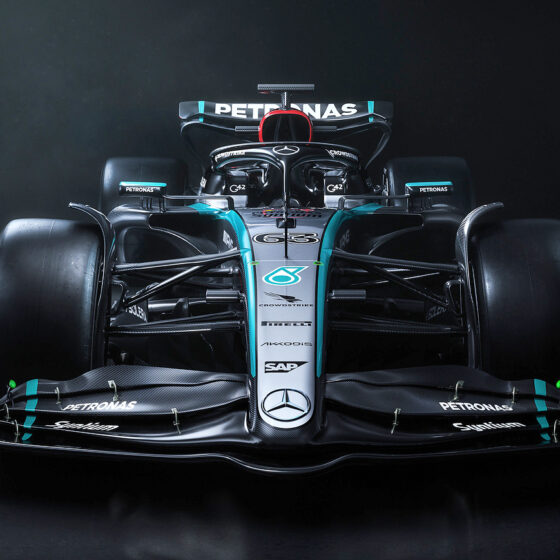 Mercedes F1 brings back the silver with 2024 W15 charger