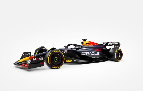 Detail shot of the RB20 seen during the Red Bull Racing Car Launch in 2024 // Getty Images / Red Bull Content Pool // SI202402140461 // Usage for editorial use only //