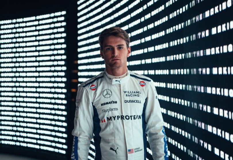 Logan Sargeant (USA) Williams Racing FW46 Formula 1 World Championship, Season Launch Studio Shoot, 5th February 2024, Grove, Wantage, England &copy, Williams Racing