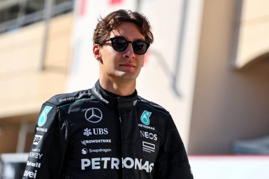 George Russell (GBR) Mercedes AMG F1.
21.02.2024. Formula 1 Testing, Sakhir, Bahrain, Day One.
- www.xpbimages.com, EMail: requests@xpbimages.com © Copyright: Batchelor / XPB Images