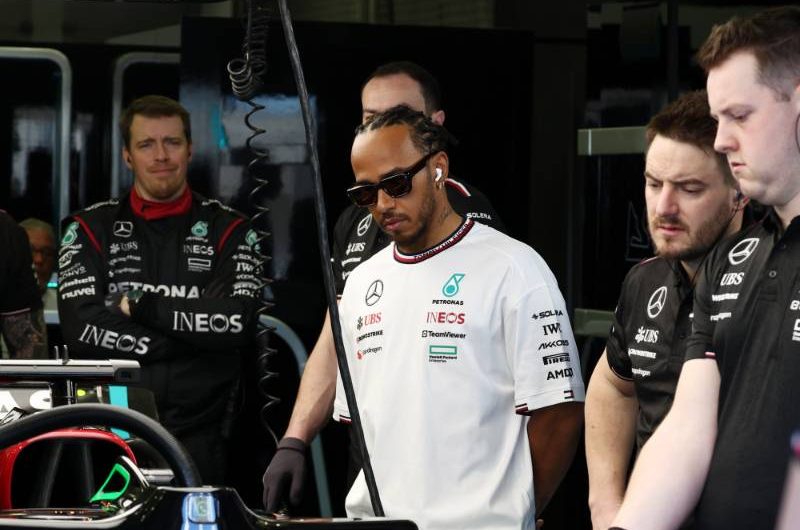 Lewis Hamilton (GBR) Mercedes AMG F1 W15. 21.02.2024. Formula 1 Testing, Sakhir, Bahrain, Day One. - www.xpbimages.com, EMail: requests@xpbimages.com © Copyright: Moy / XPB Images