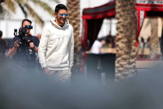 Esteban Ocon (FRA) Alpine F1 Team.
28.02.2024. Formula 1 World Championship, Rd 1, Bahrain Grand Prix, Sakhir, Bahrain, Preparation Day.
 - www.xpbimages.com, EMail: requests@xpbimages.com &copy; Copyright: Staley / XPB Images
