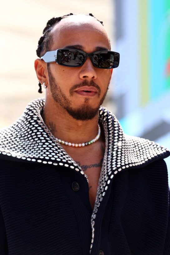 Lewis Hamilton (GBR) Mercedes AMG F1.
28.02.2024. Formula 1 World Championship, Rd 1, Bahrain Grand Prix, Sakhir, Bahrain, Preparation Day.
 - www.xpbimages.com, EMail: requests@xpbimages.com &copy; Copyright: Coates / XPB Images