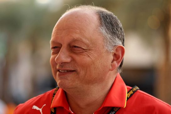 Frederic Vasseur (FRA) Ferrari Team Principal.
28.02.2024. Formula 1 World Championship, Rd 1, Bahrain Grand Prix, Sakhir, Bahrain, Preparation Day.
- www.xpbimages.com, EMail: requests@xpbimages.com &copy; Copyright: Bearne / XPB Images