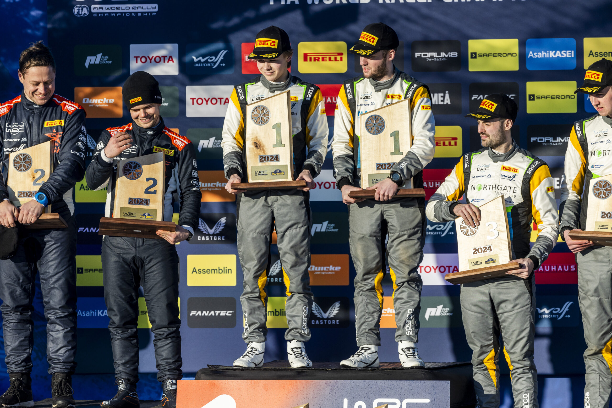 WRC – 18-year old Mille Johansson claims Rally Sweden Junior win on maiden WRC attendance