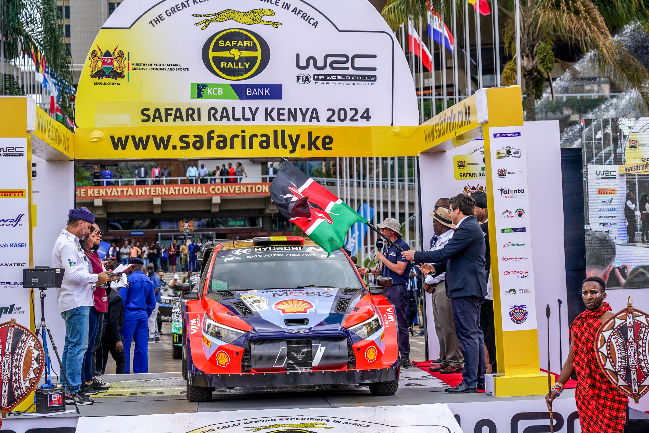 WRC – Neuville leads Safari Rally Kenya after Kasarani Super Special