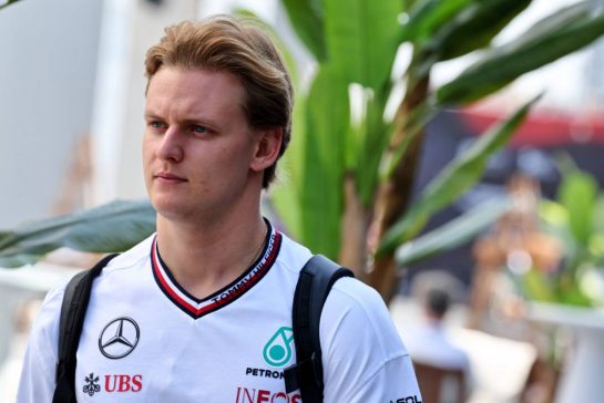 Mick Schumacher (GER) Mercedes AMG F1 Reserve Driver.
06.03.2024. Formula 1 World Championship, Rd 2, Saudi Arabian Grand Prix, Jeddah, Saudi Arabia, Preparation Day.
- www.xpbimages.com, EMail: requests@xpbimages.com © Copyright: Moy / XPB Images