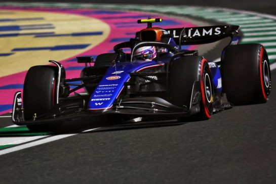 Logan Sargeant (USA) Williams Racing FW46.
07.03.2024. Formula 1 World Championship, Rd 2, Saudi Arabian Grand Prix, Jeddah, Saudi Arabia, Practice Day.
- www.xpbimages.com, EMail: requests@xpbimages.com © Copyright: Charniaux / XPB Images