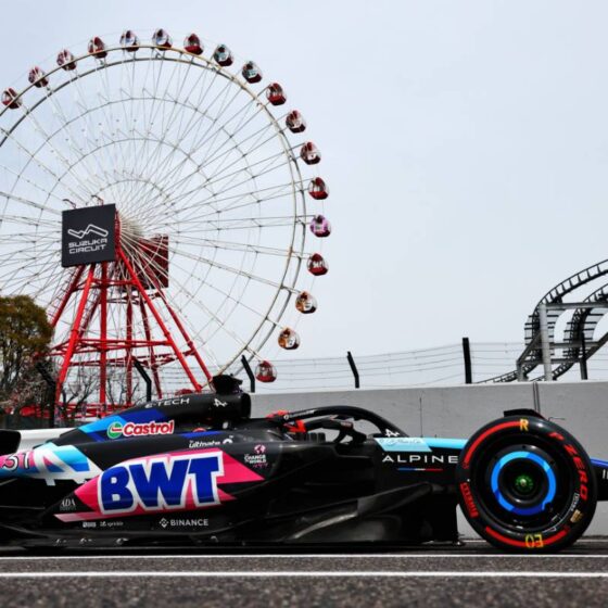 Alpine brings forward A524 floor upgrade for Chinese GP