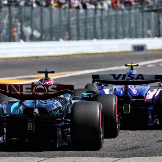 Russell’s shaking helmet a new headache for drivers