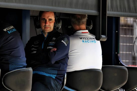 Dave Robson (GBR) Williams Racing Head of Vehicle Performance.
18.04.2024. Formula 1 World Championship, Rd 5, Chinese Grand Prix, Shanghai, China, Preparation Day.
- www.xpbimages.com, EMail: requests@xpbimages.com &copy; Copyright: Rew / XPB Images