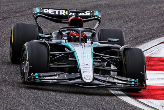 George Russell (GBR) Mercedes AMG F1 W15.
19.04.2024. Formula 1 World Championship, Rd 5, Chinese Grand Prix, Shanghai, China, Sprint Qualifying Day.
- www.xpbimages.com, EMail: requests@xpbimages.com © Copyright: Bearne / XPB Images