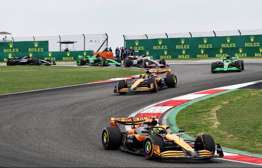 ‘I just lost it’: Norris laments Sprint first corner mistake
