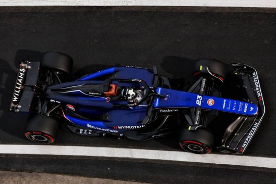Alexander Albon (THA) Williams Racing FW46.
20.04.2024. Formula 1 World Championship, Rd 5, Chinese Grand Prix, Shanghai, China, Sprint and Qualifying Day.
 - www.xpbimages.com, EMail: requests@xpbimages.com &copy; Copyright: Coates / XPB Images