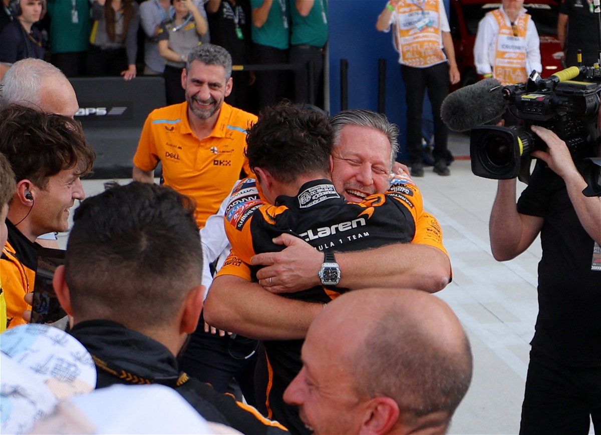 Zak Brown, Lando Norris