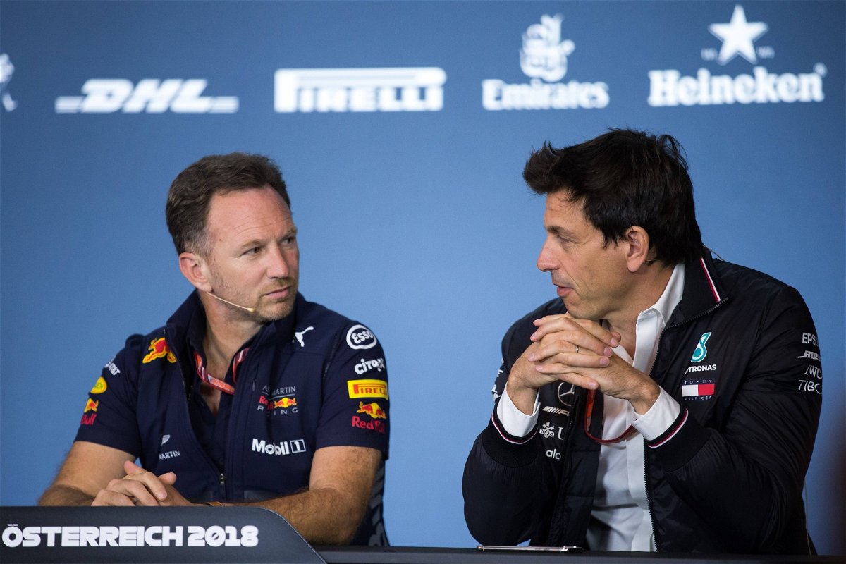 Christian Horner and Toto Wolff