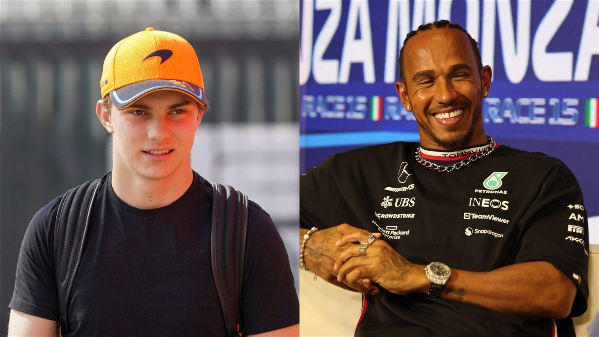 Oscar Piastri & Lewis Hamilton