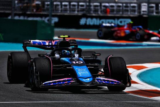 Pierre Gasly (FRA) Alpine F1 Team A524.
03.05.2024. Formula 1 World Championship, Rd 6, Miami Grand Prix, Miami, Florida, USA, Sprint Qualifying Day.
- www.xpbimages.com, EMail: requests@xpbimages.com © Copyright: Coates / XPB Images