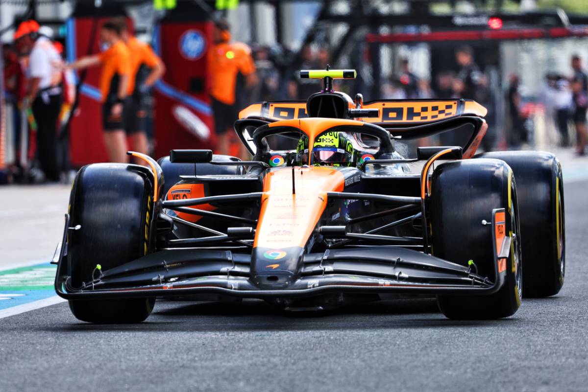 Lando Norris (GBR) McLaren MCL38.
03.05.2024. Formula 1 World Championship, Rd 6, Miami Grand Prix, Miami, Florida, USA, Sprint Qualifying Day.
- www.xpbimages.com, EMail: requests@xpbimages.com © Copyright: Charniaux / XPB Images