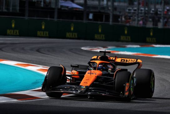 Oscar Piastri (AUS) McLaren MCL38.
03.05.2024. Formula 1 World Championship, Rd 6, Miami Grand Prix, Miami, Florida, USA, Sprint Qualifying Day.
- www.xpbimages.com, EMail: requests@xpbimages.com © Copyright: Moy / XPB Images