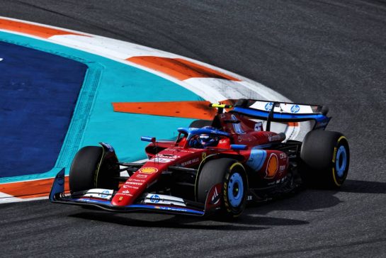 Carlos Sainz Jr (ESP) Ferrari SF-24.
03.05.2024. Formula 1 World Championship, Rd 6, Miami Grand Prix, Miami, Florida, USA, Sprint Qualifying Day.
- www.xpbimages.com, EMail: requests@xpbimages.com © Copyright: Moy / XPB Images