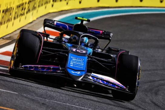 Pierre Gasly (FRA) Alpine F1 Team A524.
03.05.2024. Formula 1 World Championship, Rd 6, Miami Grand Prix, Miami, Florida, USA, Sprint Qualifying Day.
- www.xpbimages.com, EMail: requests@xpbimages.com © Copyright: Coates / XPB Images